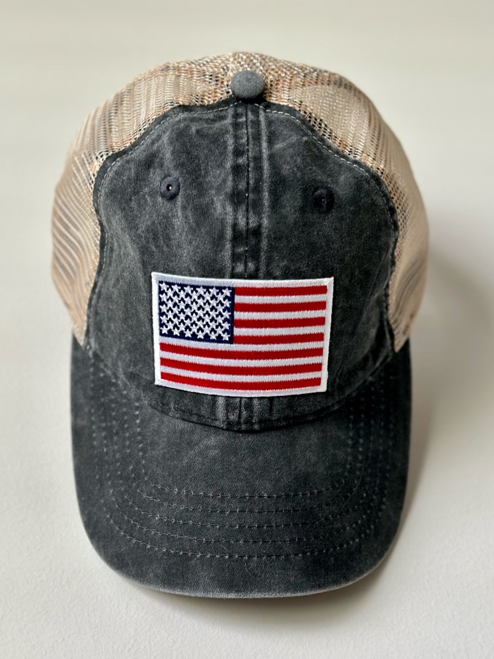 USA Womens Trendy Hat | Black/Leopard